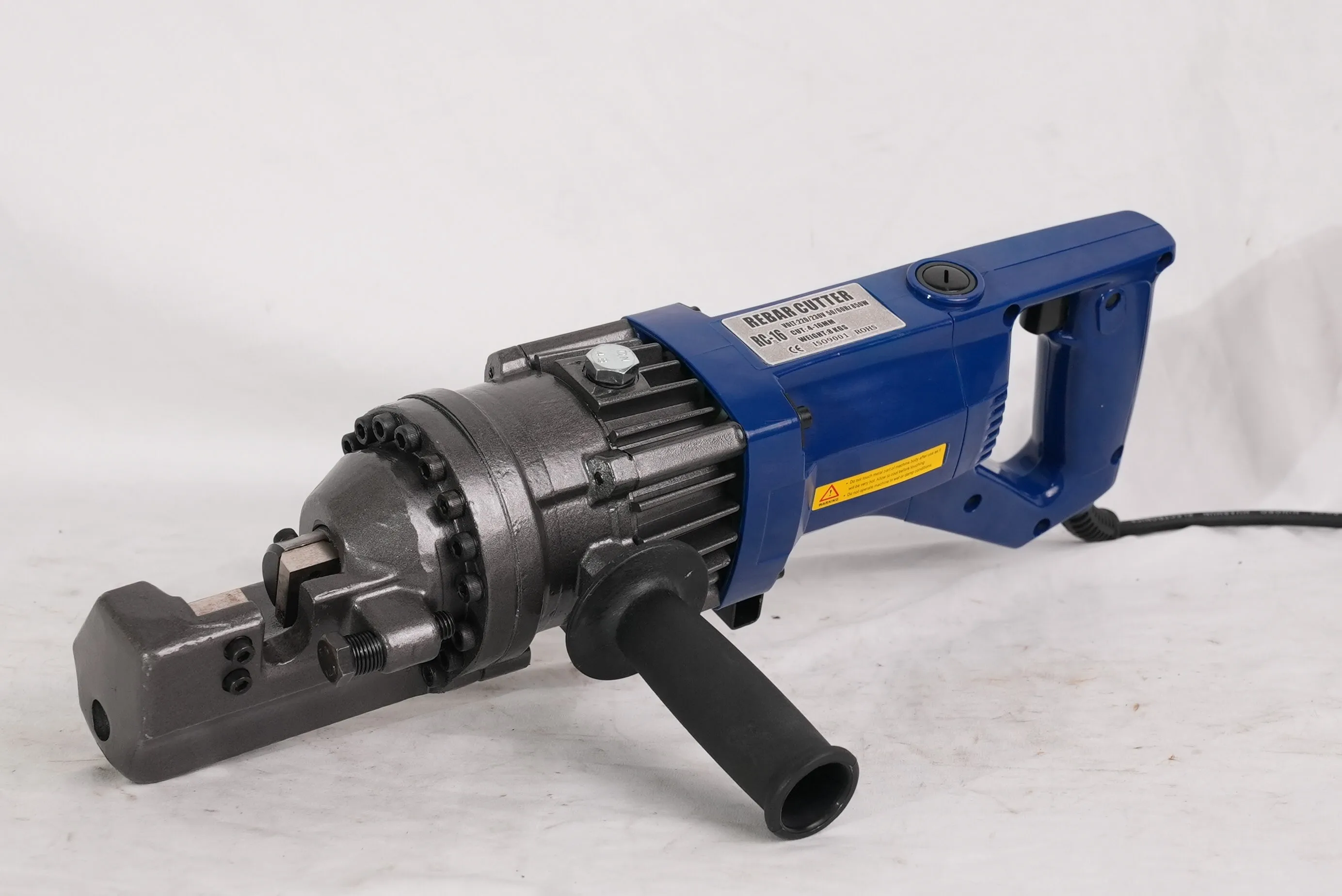 Industrial Grade 4-16mm Diameter RC-16 Hydraulic Portable Rebar Cutter with Tilt Blade, 2000 rpm