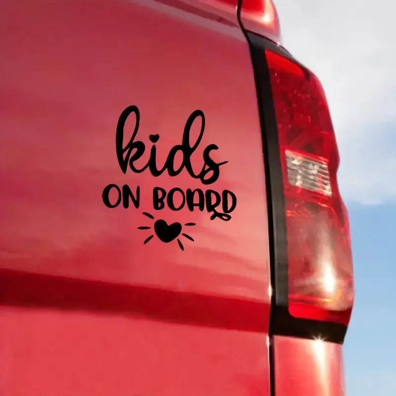 Humorous Car Decals for Families, Safety Reminder Stickers for Home Life, And Decorative Bumper Stickers.