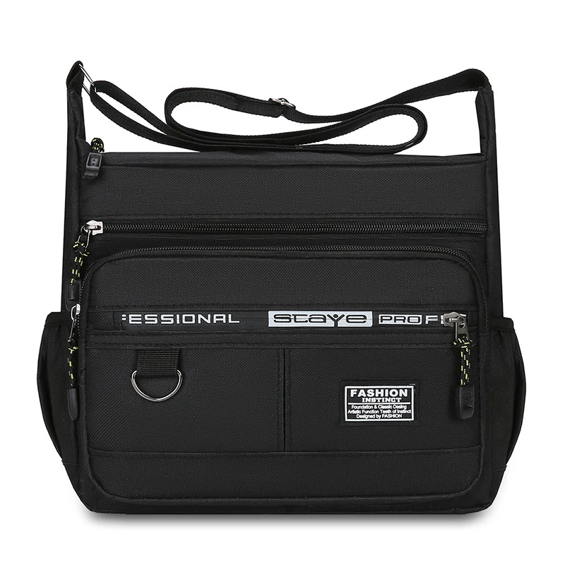 

Men's Shoulder Bag Casual Travel Crossbody Large Capacity Middle-aged Small Square Tool Bag