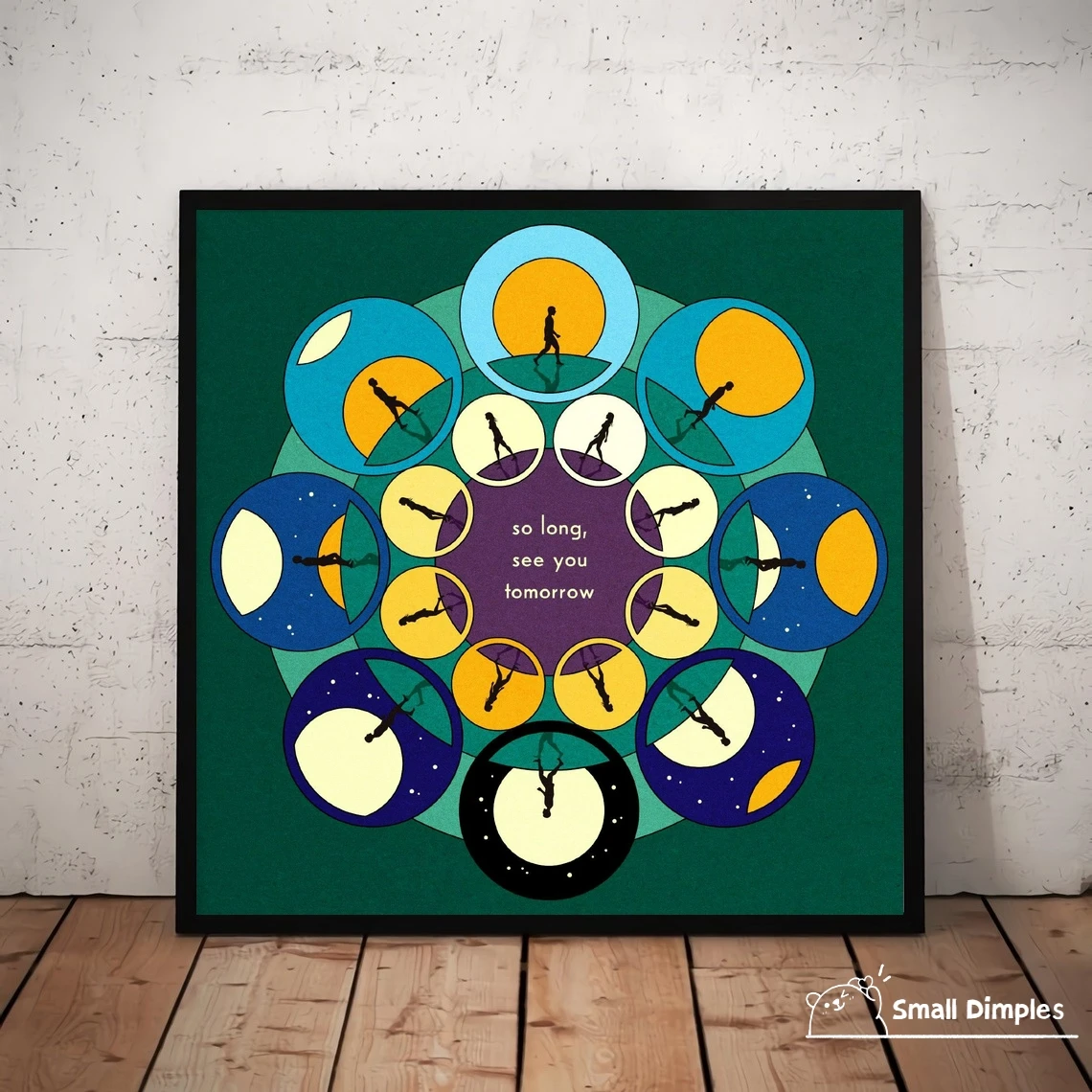 Bombay Bicycle Club So Long, See You Tomorrow Music Album Poster Canvas Art Print Home Decoration Wall Painting (No Frame)