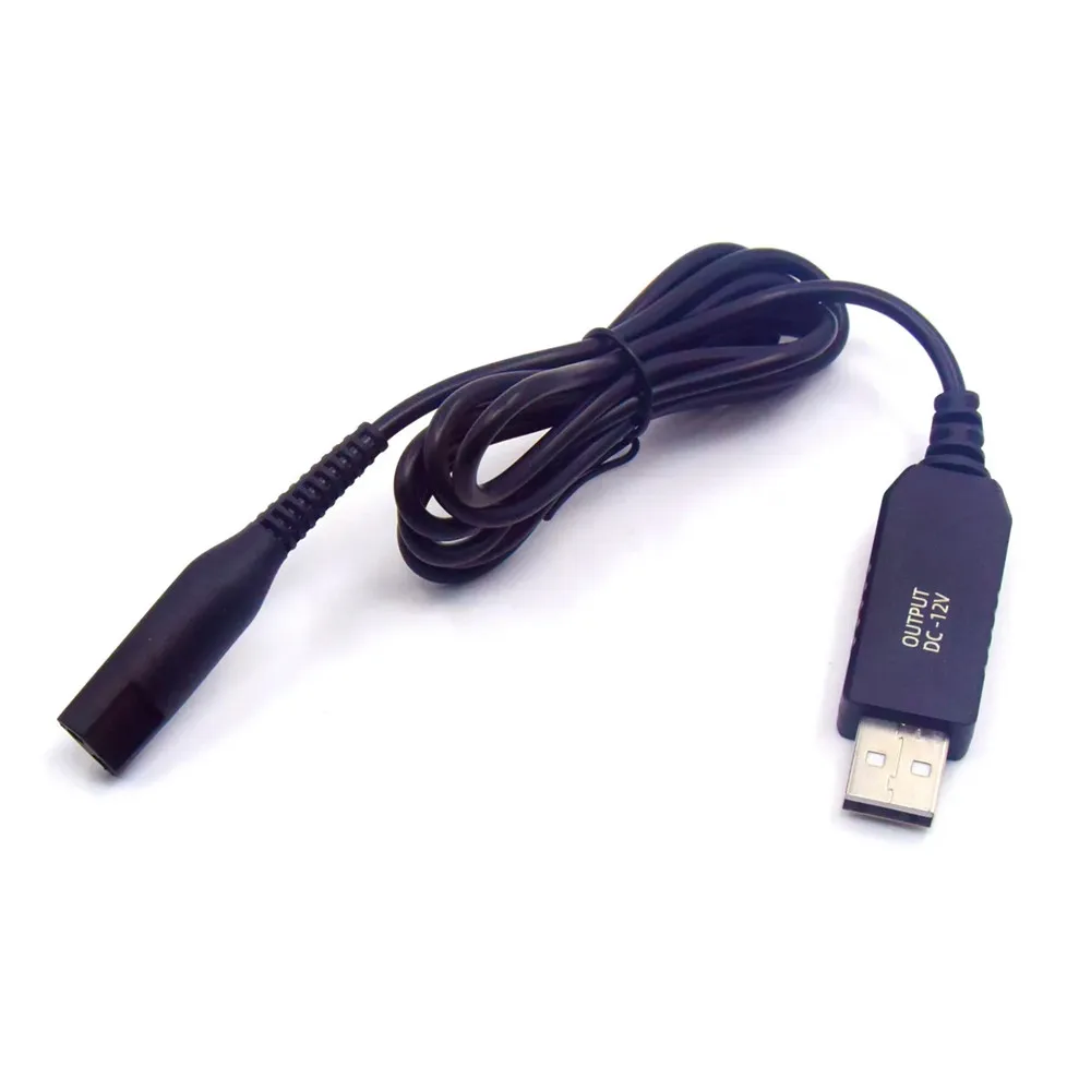 12V USB Charger adapter Power Cable For Braun Shavers Razor Series 1 3 5 7 9 3731 3730 3020 5010 5517 350cc-4 390cc Cable