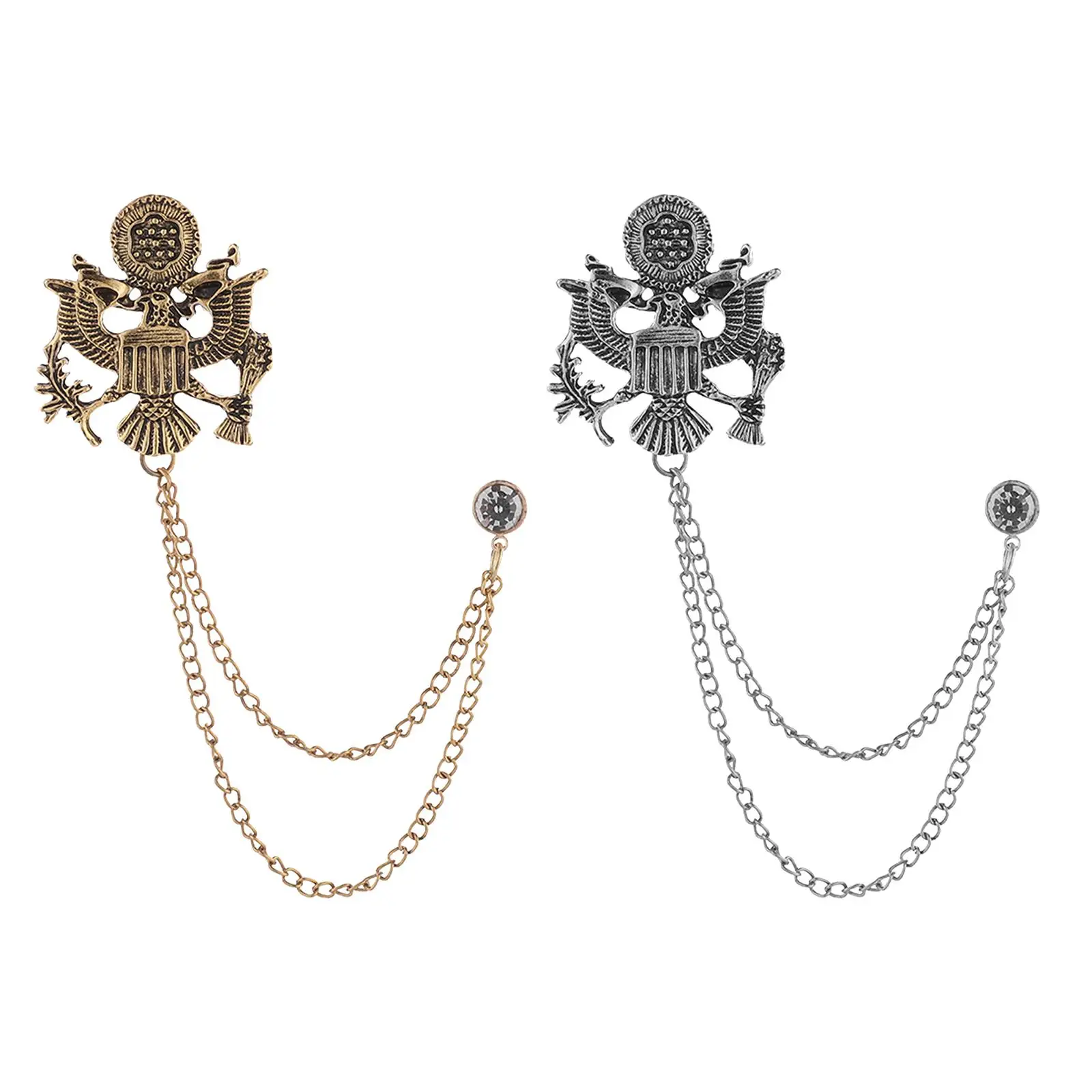 شرابة سلسلة البدلة الديكور دعوى قميص دبابيس معدنية أزياء رسمية التلبيب دبابيس