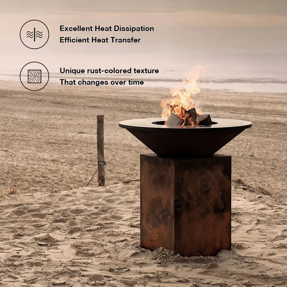 BBQ Grill Custom Garden Backyard Camping Outdoor Charcoal Steel Barbecue Grill People