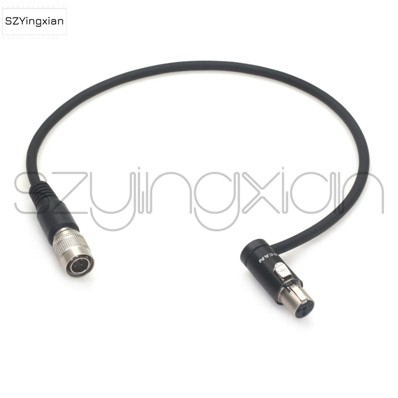 4Pin to Low Profile TA4F DC Power Cable for Sound Devices 833 Scorpio Power Cable