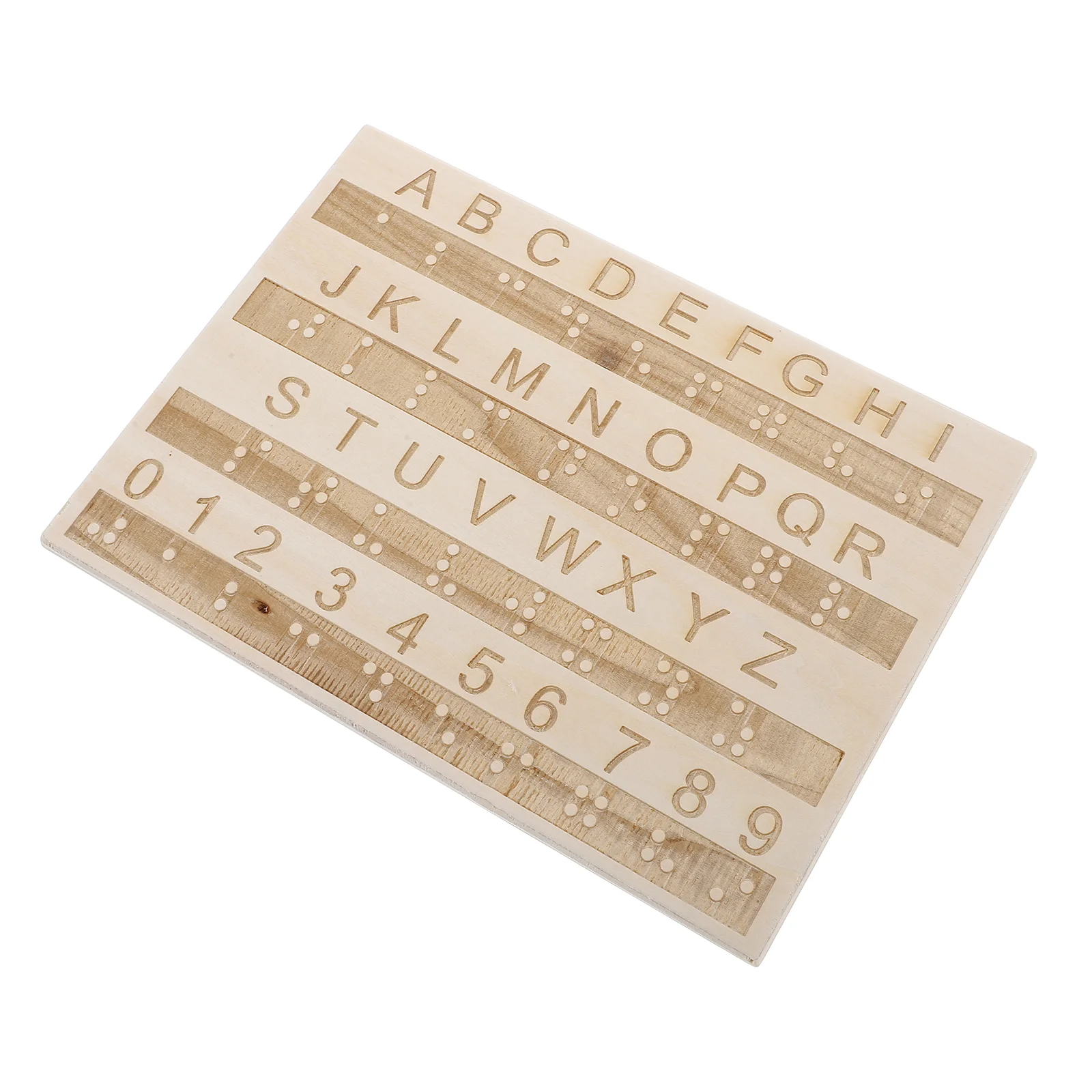 Games for The Blind Braille Alphabet Board Low Vision Touch People Gadgets Assistant Child