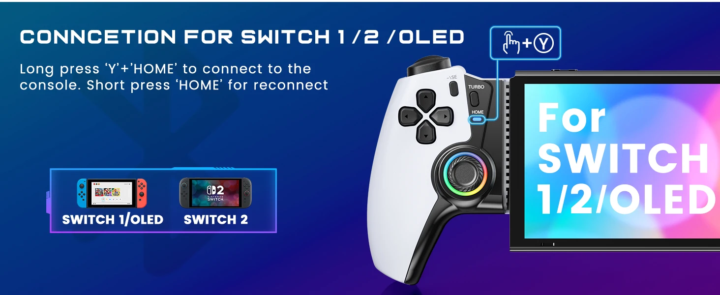 Controller Gamepad Per Telefono Con Ventola Di Raffreddamento – Impugnatura Ergonomica, 6 Dita, Larghezza 67-90 Mm