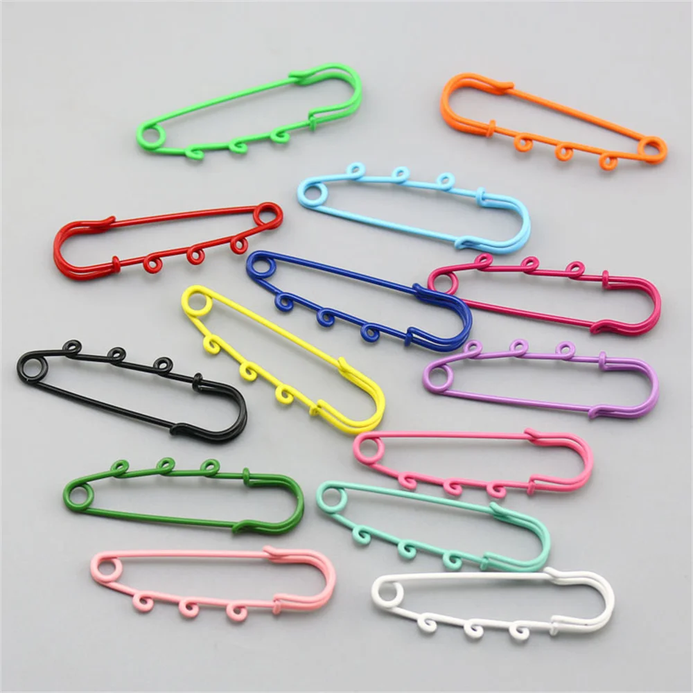 10/20 قطعة دبابيس السلامة بروش دبابيس الخياطة المعدنية دبابيس الملابس مع 3/5 حلقات للعلامات Crafts بها بنفسك الحرف صنع المجوهرات النتائج #1