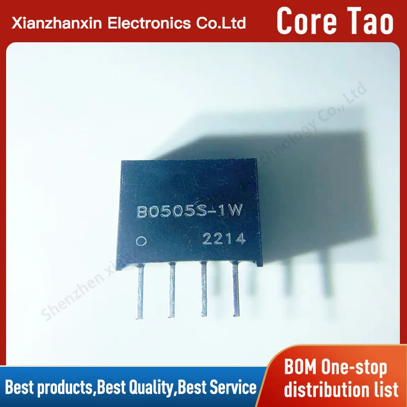 5PCS/LOT B0505S-1W B0505 0505 Isolated power supply module 5v to 5v SIP4 voltage 1500v