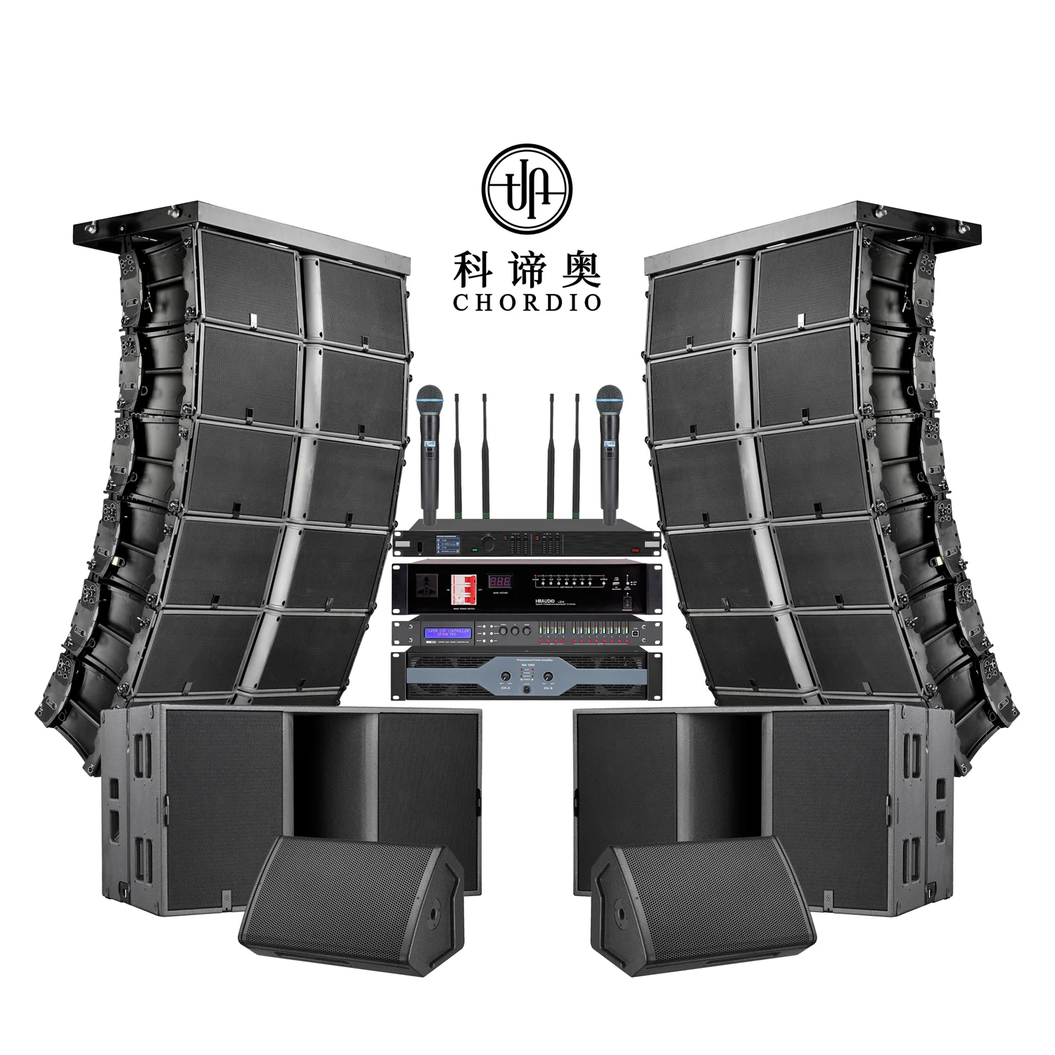 

CHORDIO K2 Series Customize Solutions Professional Line Array Dj Speakers Audio Outdoor pa Sound System for Stage Performance