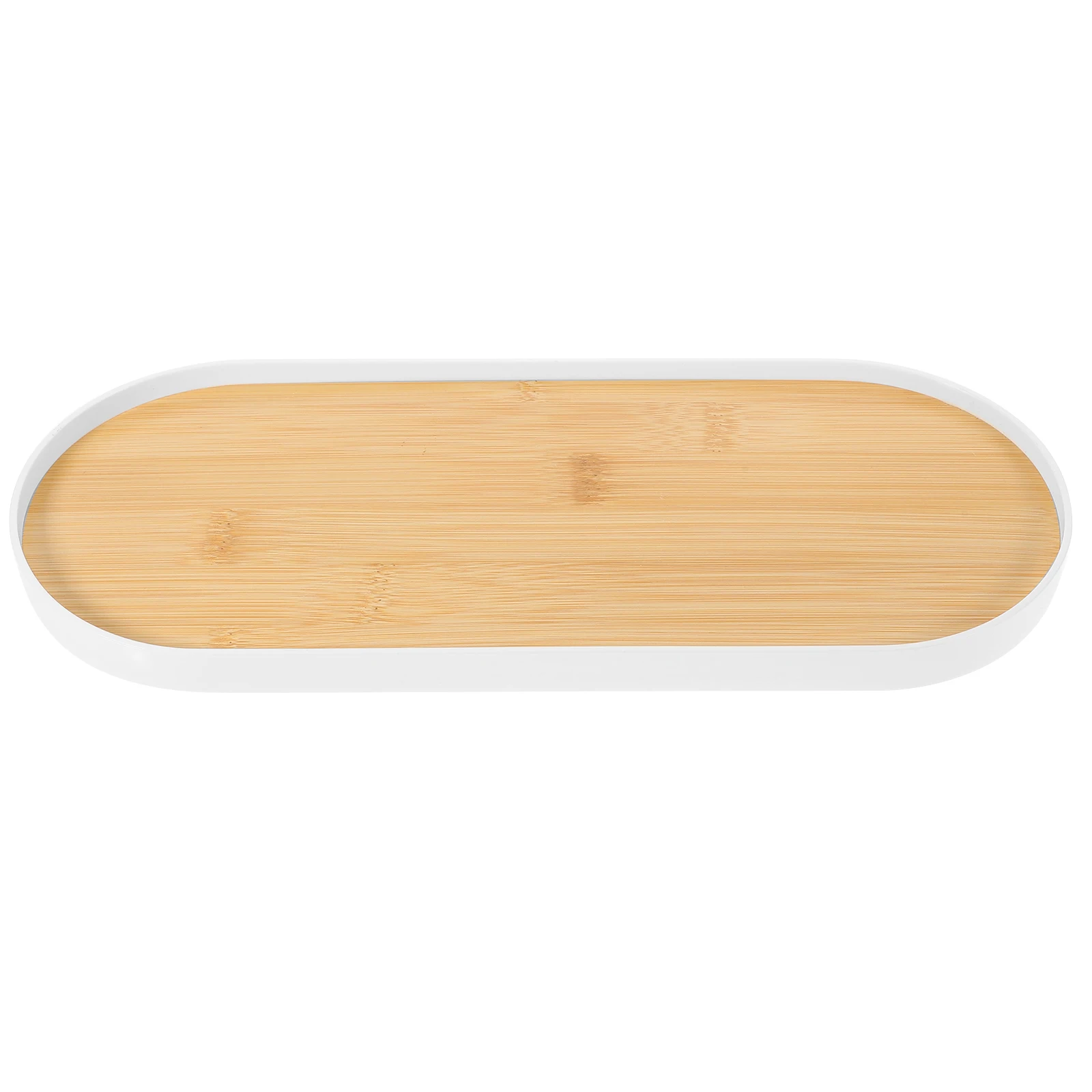 

Perfume Japanese Storage Tray Oval Makeup Organizer Vanity Trays Bamboo Jewelry