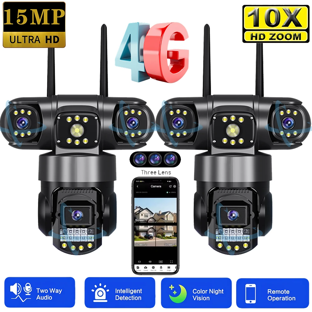 4G Camera 15MP 6K 3… - image