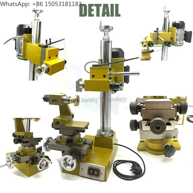 Professional Jewelry Processing Machine Ring Bangle Engraving Cutting Faceting Equipment