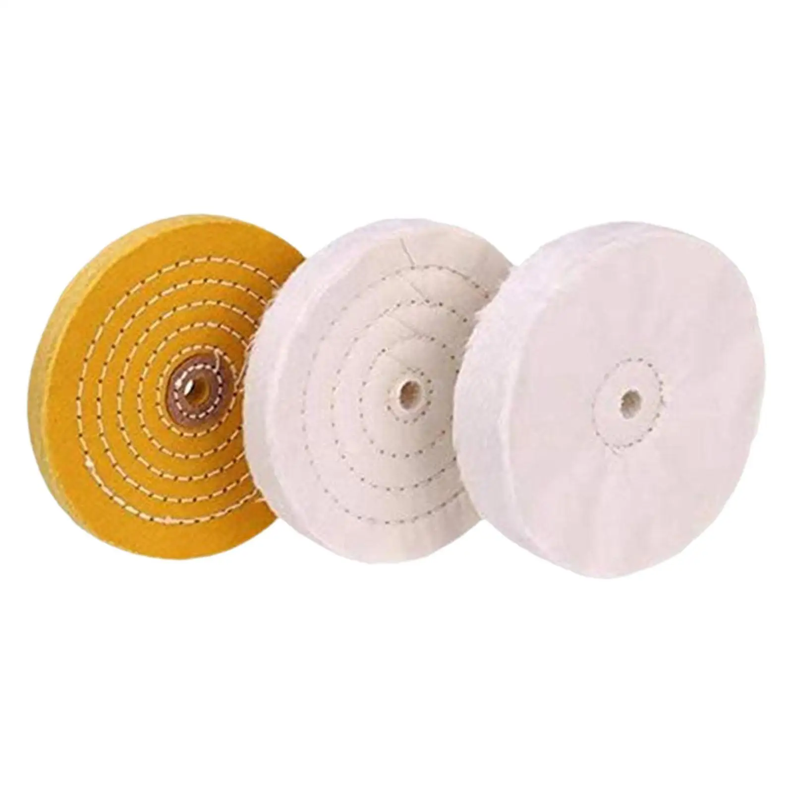 

3x Buffing Polishing Wheels 30 Ply, 40 Ply, 70 Ply Portable High Performance