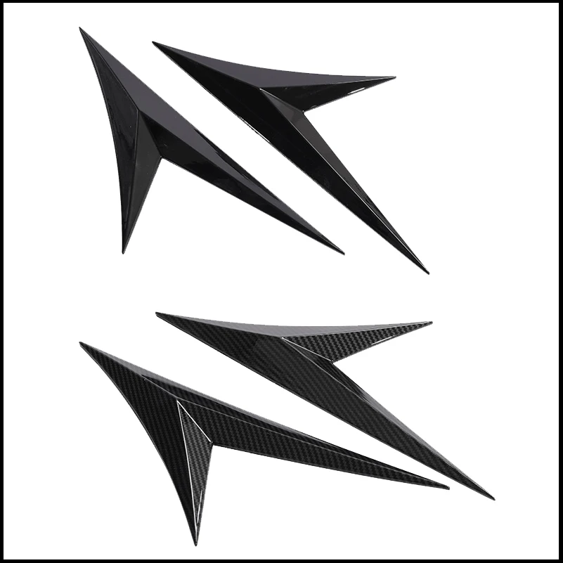 

Car Styling FOR Honda Civic 10th 2016 2017 2018 Front Side Fender Decoration Cover Sticker Trim Auto Parts Accessories