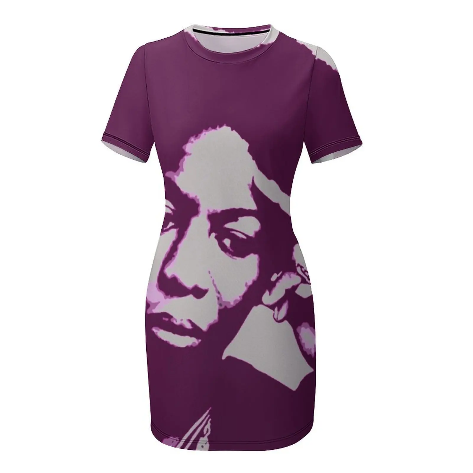 Nina simone - best african singer Short Sleeved Dress dress women elegant luxury festival outfit women