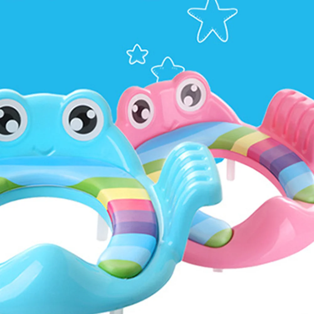

Toddler Toilet Training Seat Pink Cute Cartoon Design Non-Slip Potty Seat for Kids Baby Portable Bathroom Trainer Ring