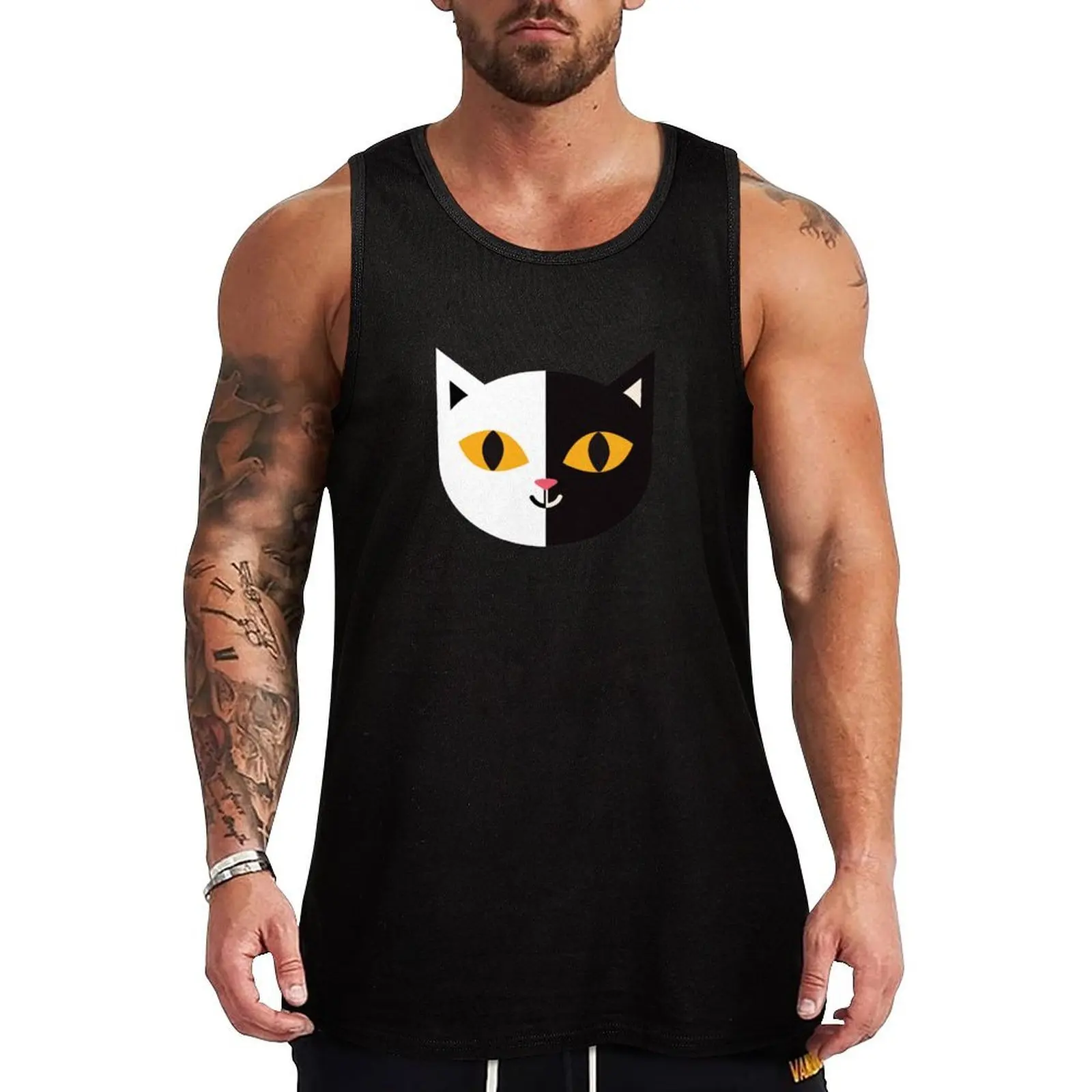

Ranboo cat Tank Top gym clothes man t-shirt for man Man summer clothes