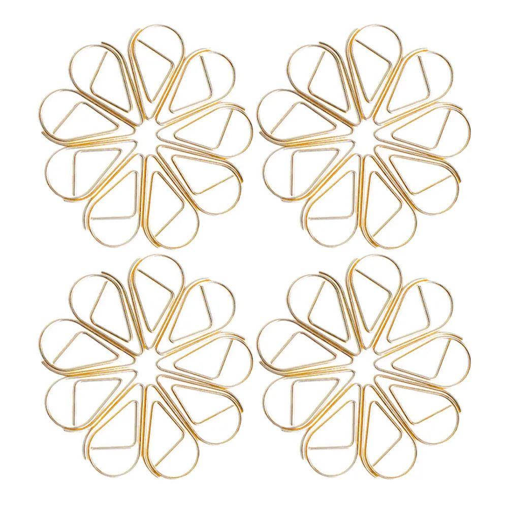 

100 шт. мини-скрепок для бумаги, забавные декоративные маленькие металлические зажимы для офиса, школы, документов, креативные мультяшные зажимы для бумаги