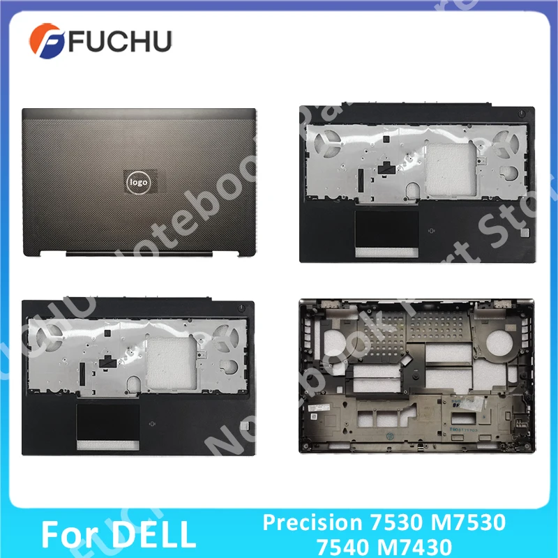 

Laptop Case For Dell Precsion 7530 7540 M7530 M7540 LCD Back Lid Cover/with fingerprint Palmrest/Bottom Case