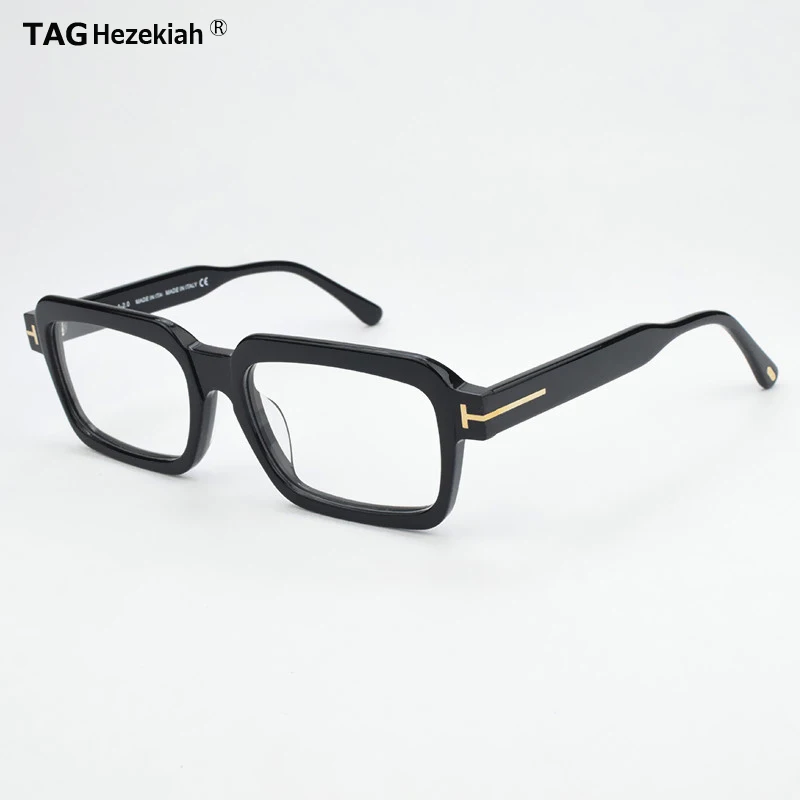 

Retro Eyeglasses Frames Men 5711 High Quality Acetate spectacle Women Luxury Brand gatkes Myopia reading Vintage Glasses Frame