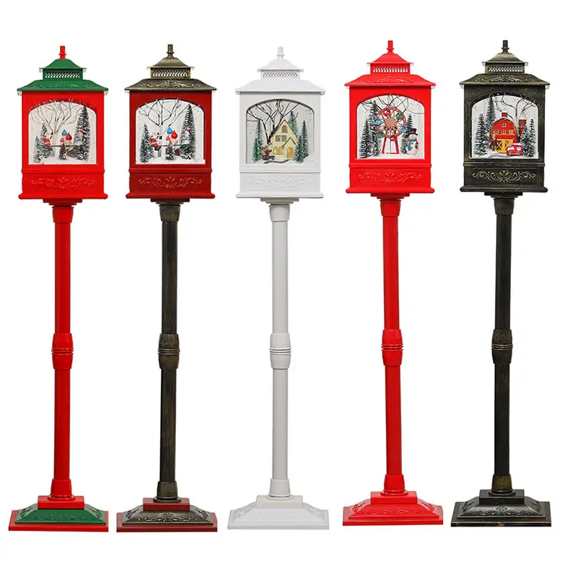1.2m Musical Snow Drift Light Christmas Ornaments LED Snow Wind Light Living Room Window Hotel Holiday Ornaments