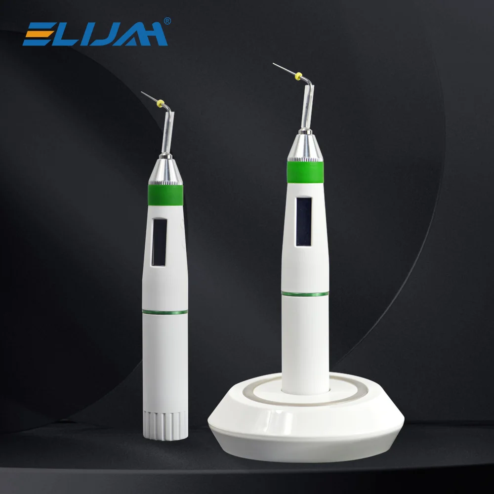 

Dental Endodontic Gutta-percha Obturation Gun System 4 Heating Temperature Pen Tips 360° Operation Cutter Hot Melt Filling Tools