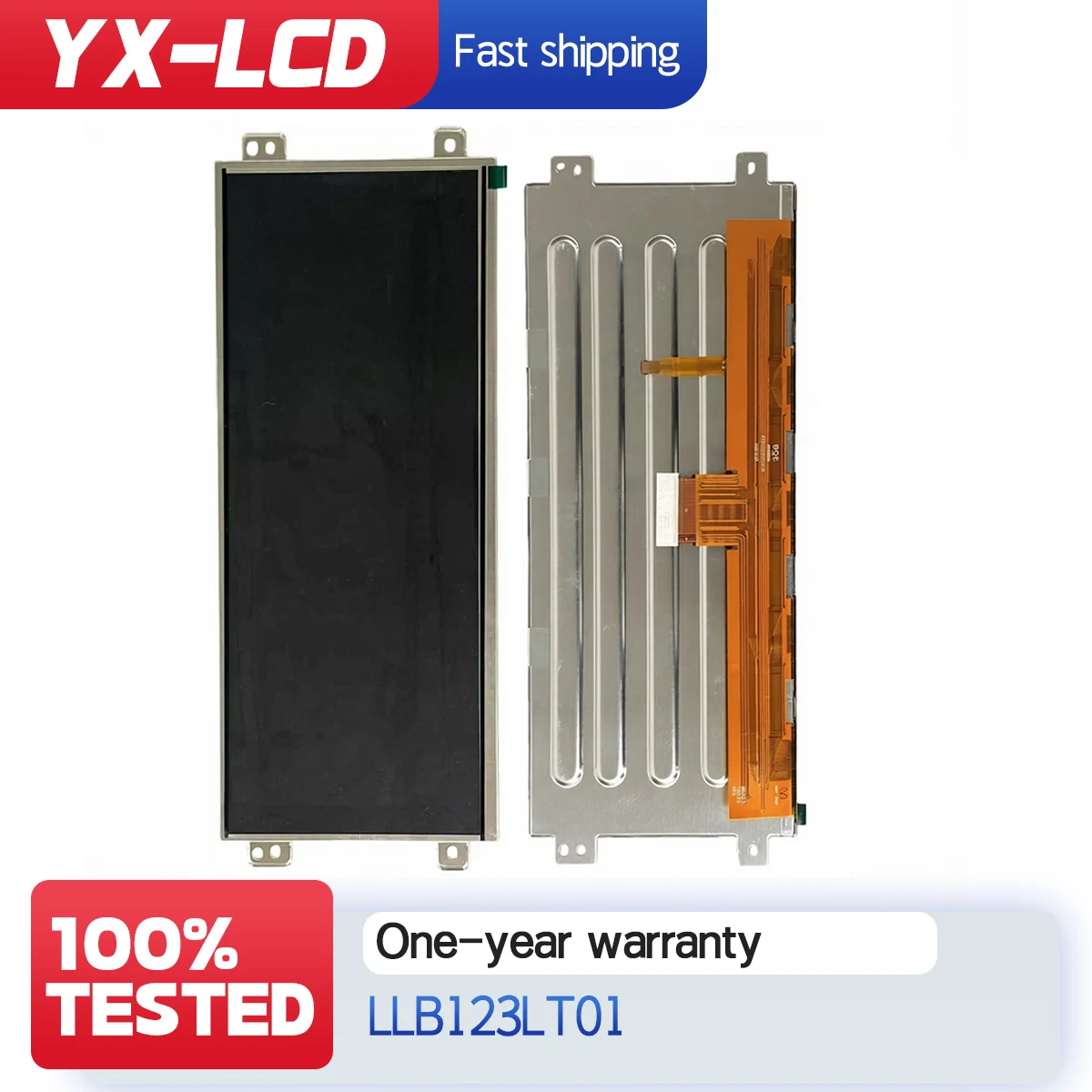 LLB123LT01 LCD Panel Screen Display for Citroen C4 Picasso 9808851580 9815286580 Spacetourer Peugeot 3008 Car GPS navigation