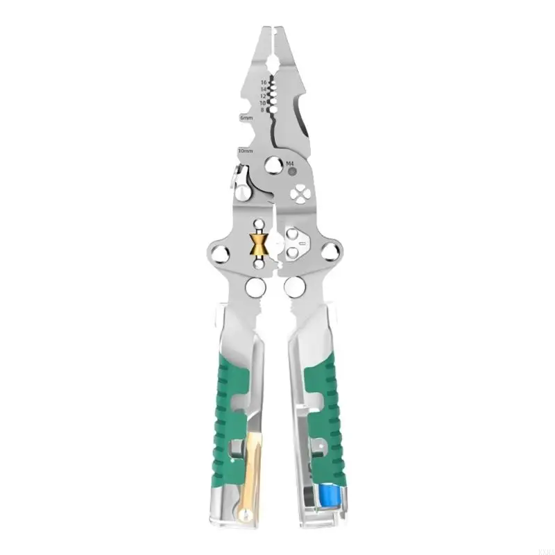 

KXRA Precise Electric Stripping Pliers For Electricians Ethernet Cables Wire Cutting