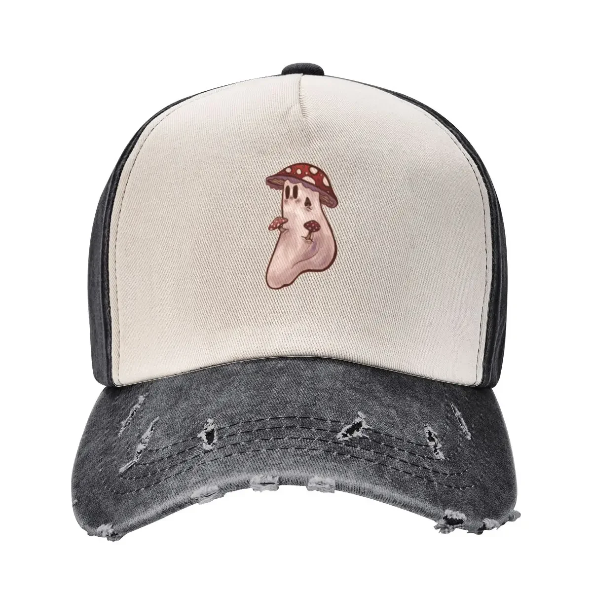 

Mushroom Ghost Baseball Cap Streetwear Visor Golf Cap Luxury Man Hat Women's Men's