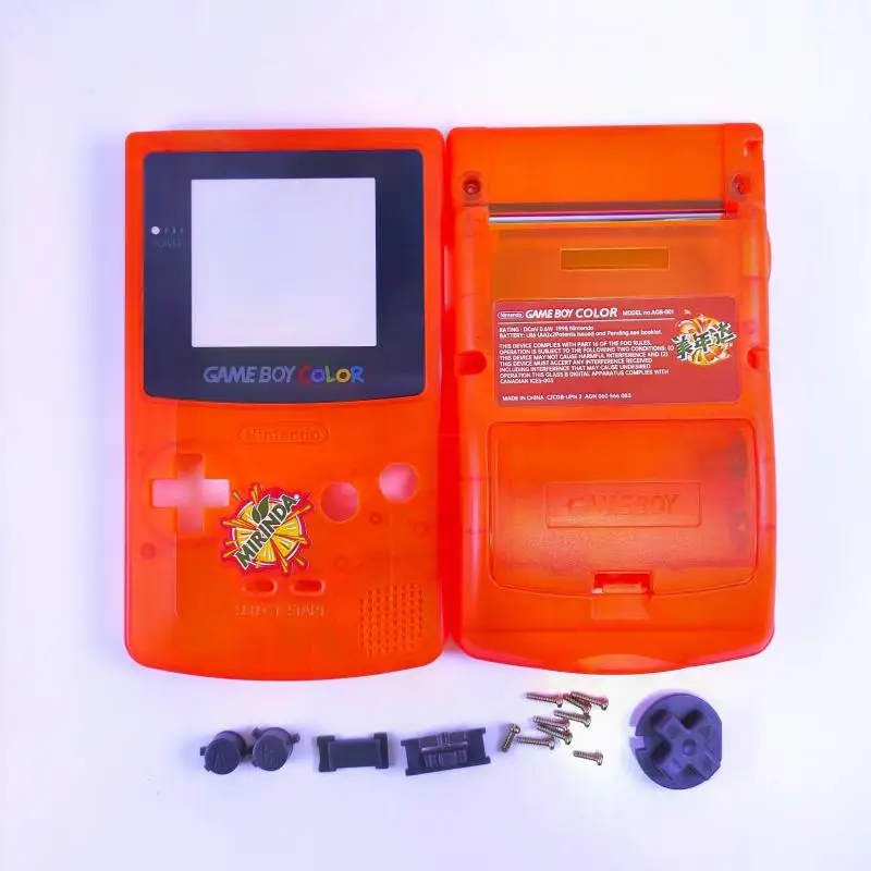 Gameboy Color Shell Gbc Shells Pok É Mon Theme Limited Edition Replacement Shells Game Periphery Accessories Boy Birthday Gifts view 6