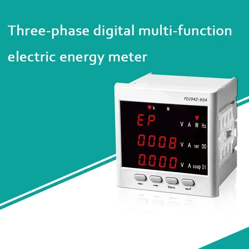 

New PD194Z-9S9 Multifunction Digital Display Power Meter LCD Digital Panel Power Meter Monitoring Voltage Ammeter Tester Tool