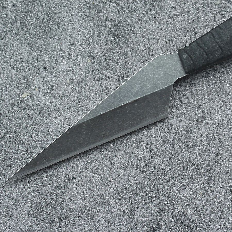 سكين الرقبة سكين جيب صغير الرقبة EDC المحمولة سكينة تكتيكية K غمد سكينة للاستعمال الخارجي الدفاع عن النفس سكين مستقيم