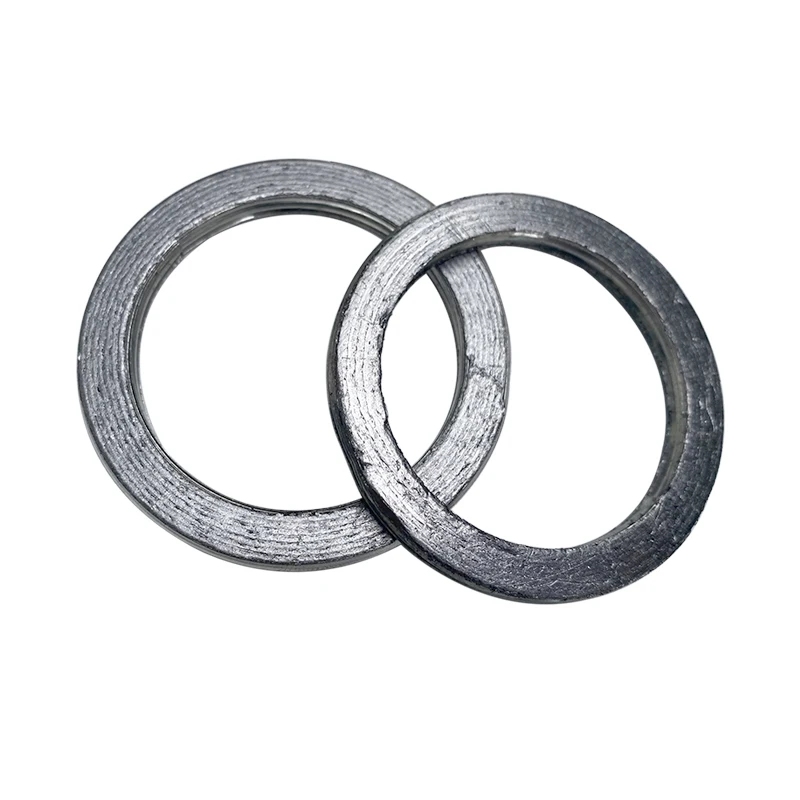 

2Pcs for Mitsubishi Leopaard 4RB14RB3 Qibing Heijingang muffler interface gasket exhaust pipe sealing gasket automobile