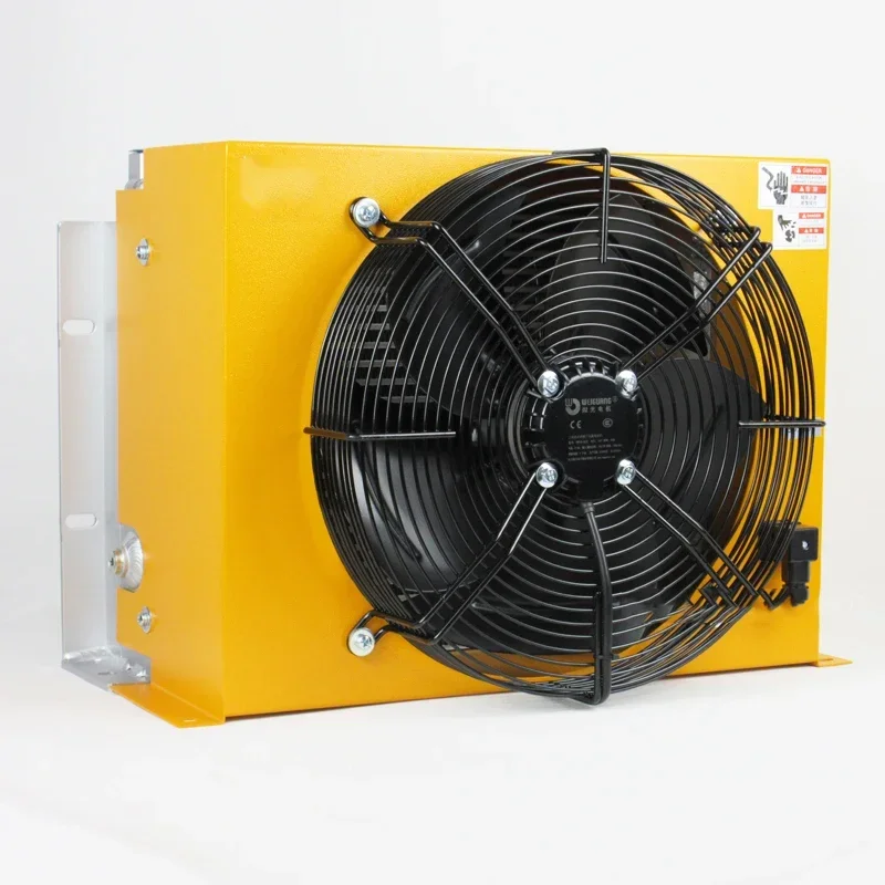 

1pc Hydraulic Air Cooler 24V/12V/220V/380V Truck-Mounted Crane Modified Fuel Tank Cooling Cooler Air-Cooled Oil R