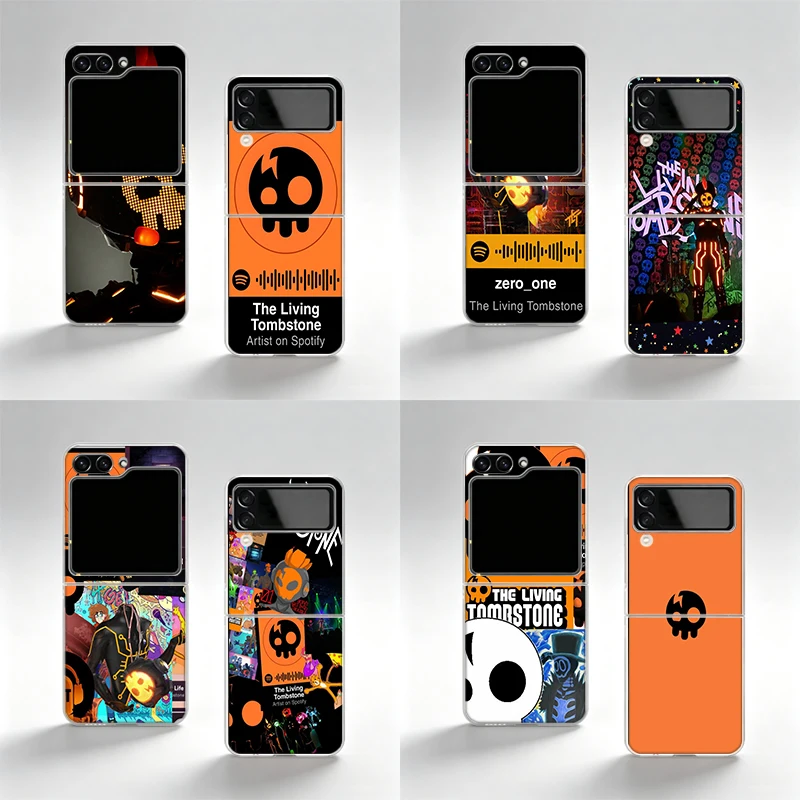 The L-Living T-Tombstone Phone Case For Samsung Z Flip7 4 3 2 5 6 Flip8 Galaxy Z Fold 8 Ultra Fold5 4 3 6 7 Fold Special TPU Tra