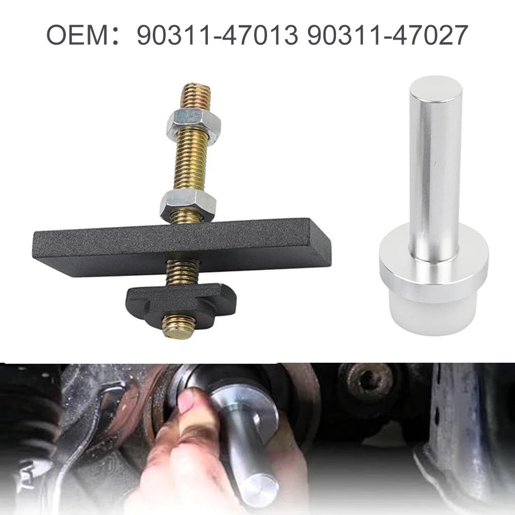Steel Front For CV Axle Bearing Puller Tool Kit For Toyota For 4Runner For Tacoma For FJ Cruiser 2003-2018 Replaces OEM 18195
