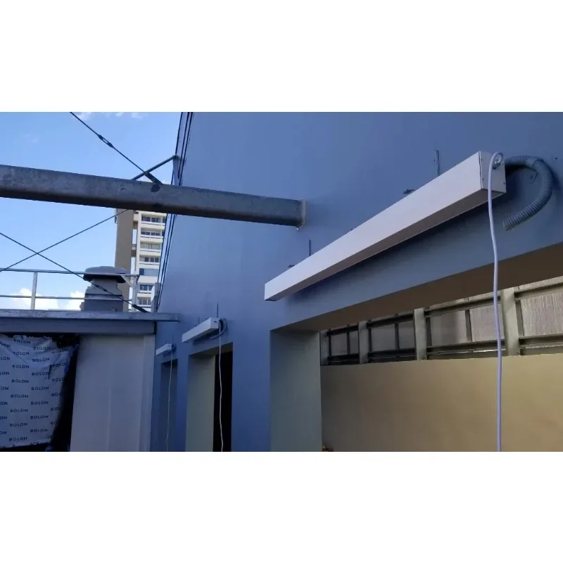 Hlinear L5075-P-W-L900 IP65 Прямой линейный линейный светильник серии уличный линейный подвесной светильник IP65 Светильник Линейная лампа для ванной комнаты