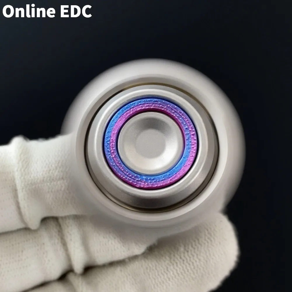 تستخدم EDC اللعب MOBIUS EDC تململ سبينر التيتانيوم القلق اللعب اللمس الدوران ألعاب متململة للبالغين مكتب عمل الملحقات