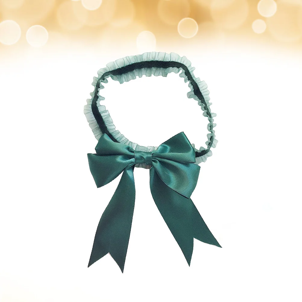 

1Pcs Elegant Dark Green Bridal Lace Garter Stretch Lace Floral Decoration Soft Comfortable Thigh Ring Wedding Party Prom