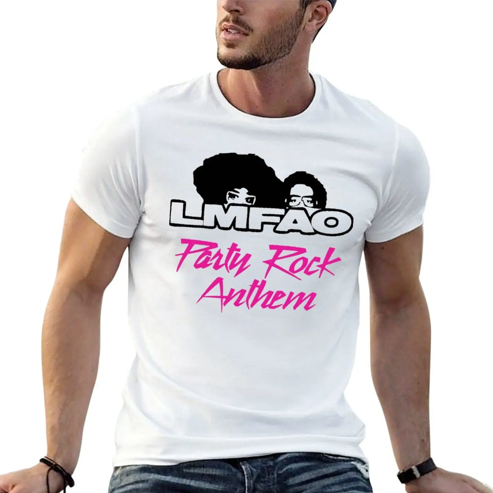 

Band Lmfao Music Product Logo T-Shirt t shirt for man cotton t shirts man 100% t shirts for man pack cotton T-shirt
