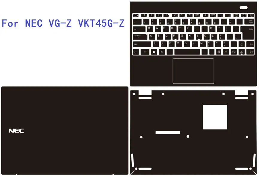 For NEC VG-Z VKT45G-Z VersaPro VK540C-B VE-5 VF-4 VK540C-B VH-5 VH-4 X13,VB-6 VB-5 LAVIE Direct Vinyl Decal Cover Sticker Skin