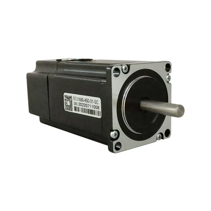 57J1880-450-31-SC hot sale good price 2 phase 2.2N.m Stepper driver motor with brake