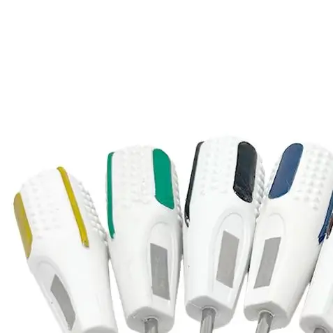 

8Pcs Dental Luxating Lift Straight Curved Root Elevator Minimally Invasive Instrument Dentist Non-Slip Surgical Screwdriver