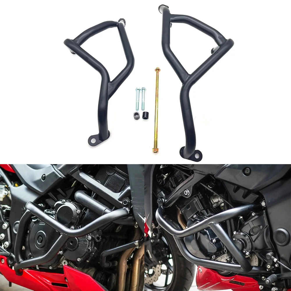 

Motorcycle Highway Engine Guard Crash Bar Frame Bumper Fairing Protector Bars For SUZUKI GSXS GSX-S 750 GSX-S750 2017-2021 2022