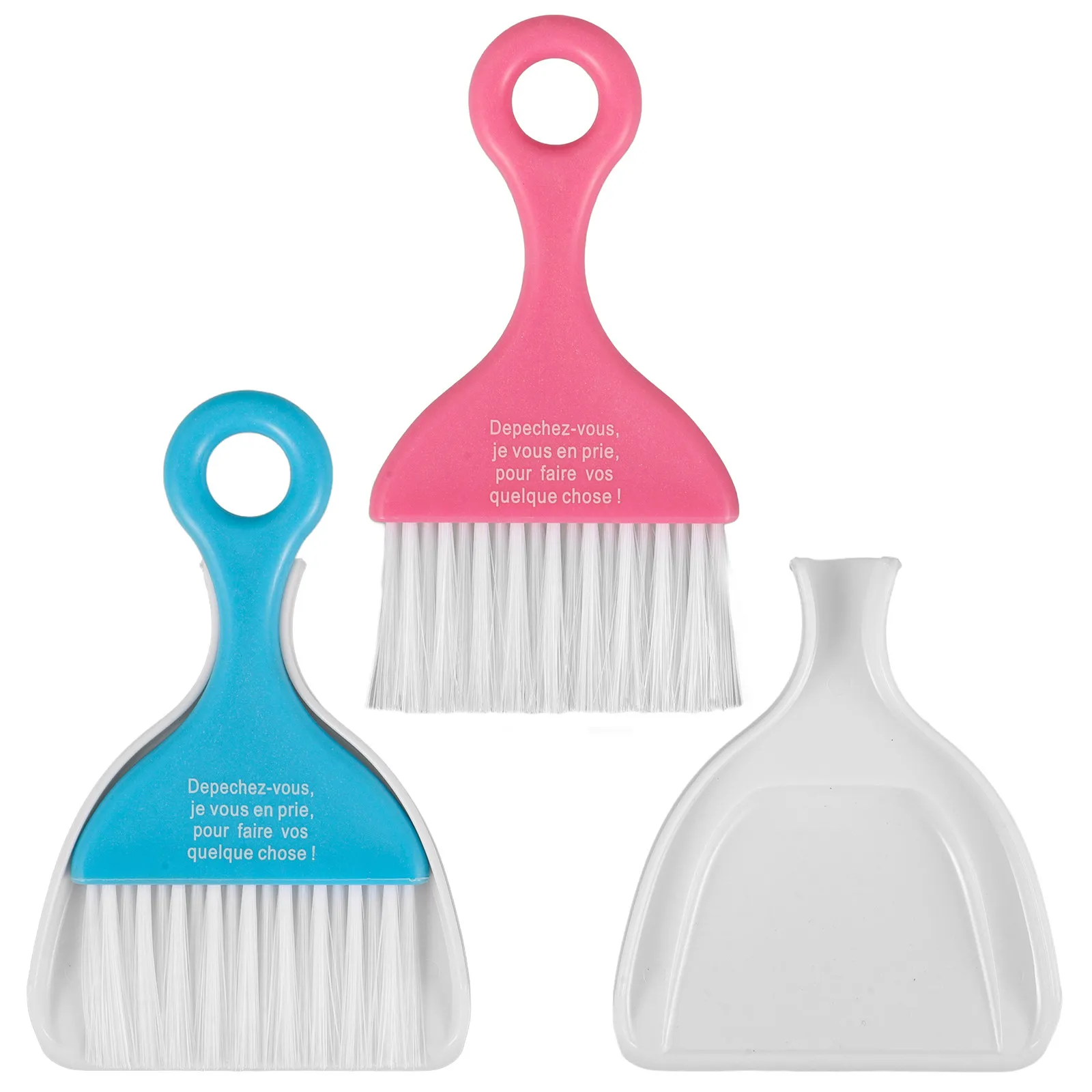 

2Sets Diamond Drawing Tray with Brush and Dustpan Lightweight Portable Desktop Organizer for Rhinestone Bead Sorting Diamond Art