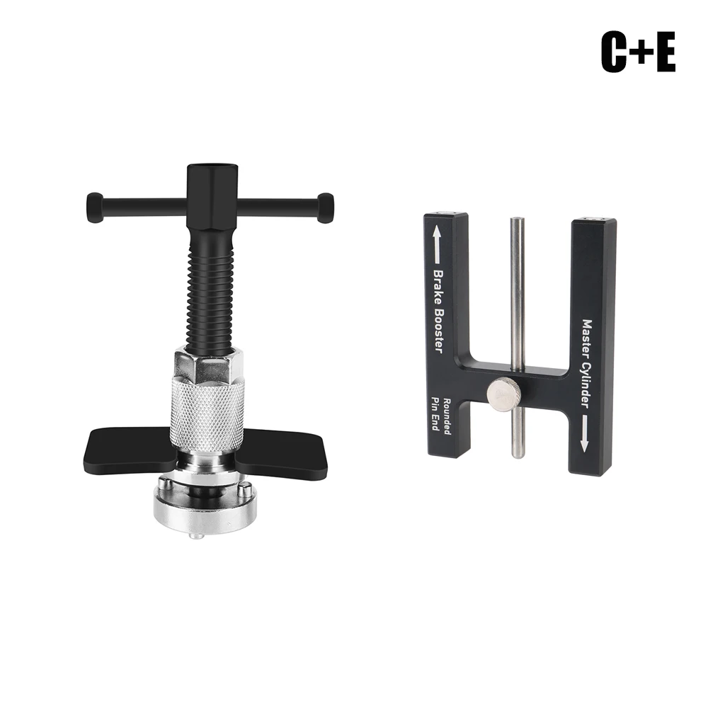1/12/13 Stuks Auto Schijfrem Pomp Remklauw Verwijderen 10 Zuiger Adapter Compressor Set Rewind Terug rem Reparatie Tools Auto Accessoires