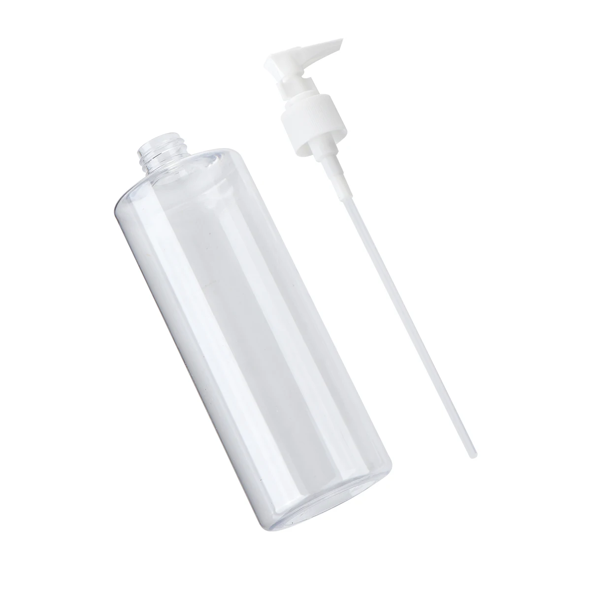 

3pcs 500Ml Transparent Storage Bottle For Shampoo Lotion Bodywash Leakproof Space-Saving Bathroom Container Reusable