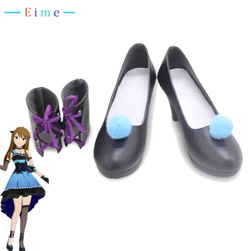 

Tokoro Megumi Cosplay Shoes PU Leather Shoes Halloween Carnival Boots Anime Accessories Cosplay Prop Custom Made