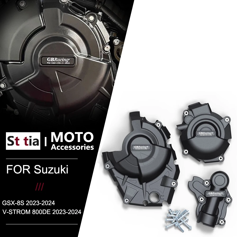 For Suzuki GSX-8S 2023-2024 GSX-8R 2024 V-STROM 800DE 2023-2024 Engine Protection Cover