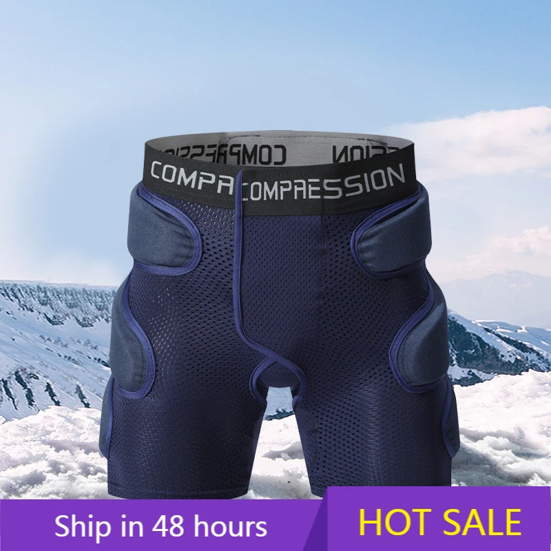 

POWER LEAP 24 New Model Snowboard Shorts Protective Gear Hip Butt Pad Sports Pants Skateboard Ski Protective Padded Shorts
